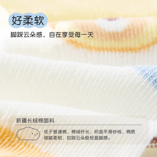 Niduoxiong children's socks boys spring and summer breathable mesh cotton socks boys baby socks six pairs of baby socks summer AS2604 lucky puppy small mesh 6 pairs 1-3 years old (suitable for feet 12-14cm long)