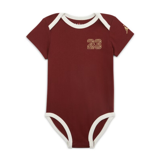 Nike Jordan New Year Series Year of the Horse Limited Infant Red Jumpsuit (3 Pieces) New JORDAN IR7974 644 Dark Team Red 73cm 12