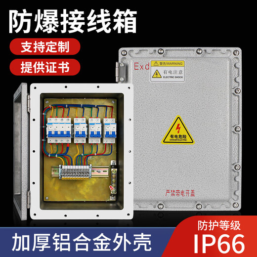 Explosion-proof junction box 300*400 junction box lighting instrument box control box explosion-proof electrical cabinet 500 600 250 explosion-proof type