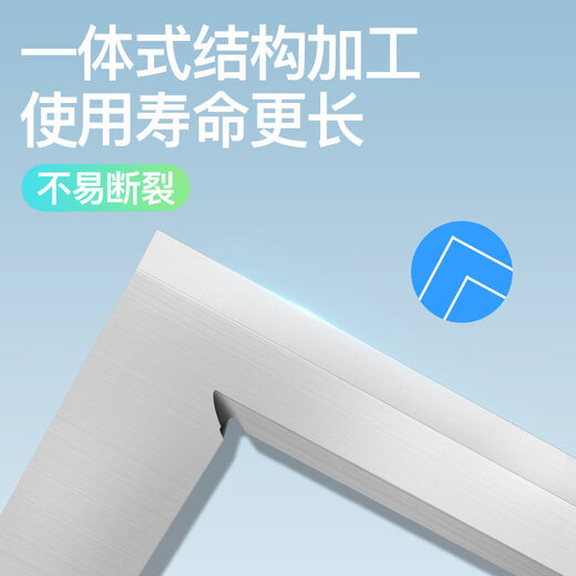 Haliang Japanese three-measure knife-edge angle ruler high-precision blade-edge ruler 90-degree angle ruler stainless steel right angle 50-300mm 187-508250*160mm