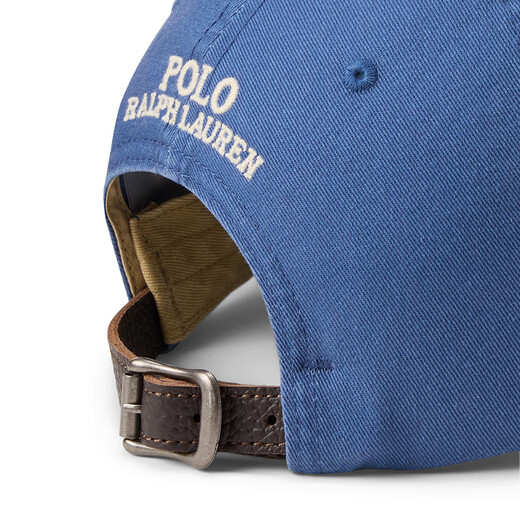 Polo Ralph Lauren unisex classic PoloBear twill cotton baseball cap 410-distressed royal blue ONE