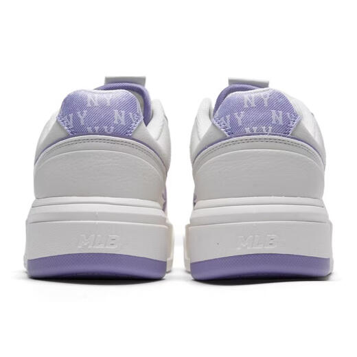 MLB official sneakers for men, couple sneakers, women's shoes, thick-soled casual shoes, heightening senior shoes 3ASXM046N New York Yankees/standard lavender 36.5 (230mm)