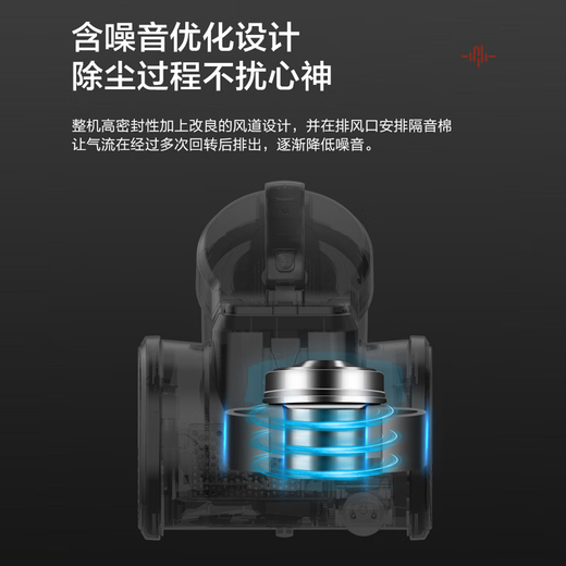 海尔(Haier)吸尘器家用卧式 大吸力大功率 一键自动收线 手持式多功能清洁机HZW1207Z 赤焰红1207