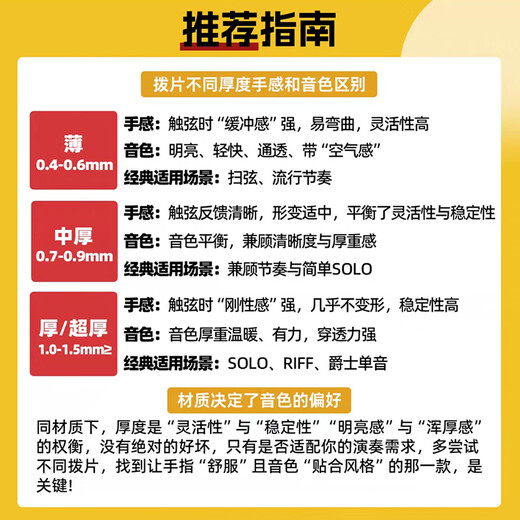 DUNLOP Dunlop colorful little turtle guitar picks electric wood folk strumming speed 424R series 4 pieces each with one thickness