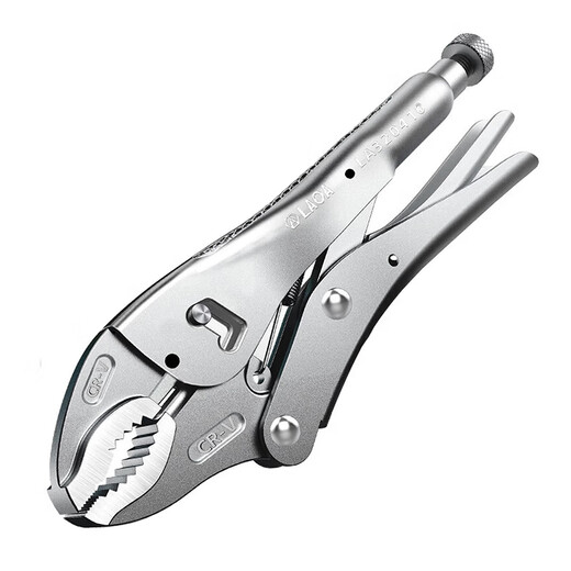 LAOA old A round mouth powerful pliers two-speed large opening clamping pliers maintenance fitter pressure pliers 10 inches LA320410