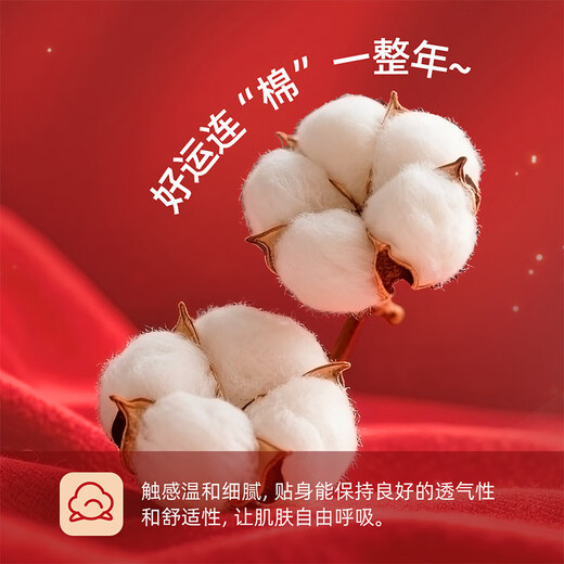 Cat Man (MiiOW) Girls' Zodiac Year Red Underwear Children's Pure Cotton Class A Boxer Briefs Breathable 12 Years Old Year of the Horse 2026 Ma Bao Blessing 4 Pieces One Size M 50-60Jin Jin is equal to 0.5 kg