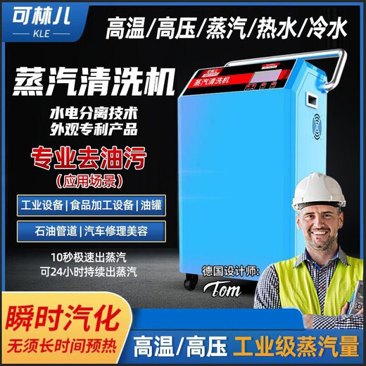 Steam Cleaning Machine High Temperature and High Pressure Steam Cleaning Machine Intelligent Multifunctional High Power Industrial Steam Cleaning Machine Rapid Heat Steam Cleaning Machine 36KW Deposit