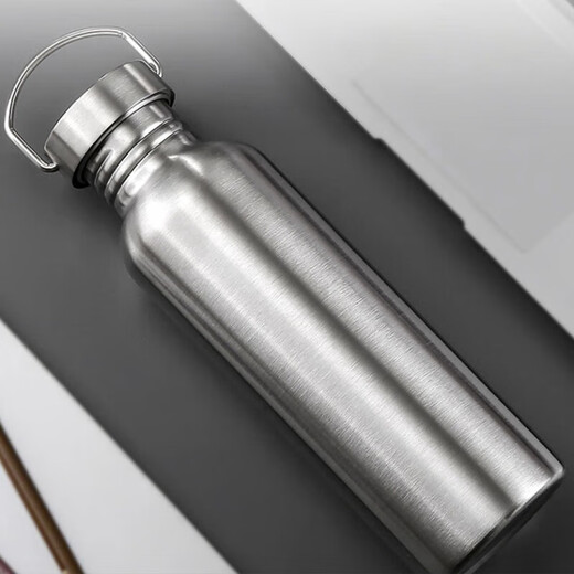 Jingxianju Wine Bottle Stainless Steel Liquor Carry Portable Large Capacity Bulk High-end Empty Wine Bottle 2Jin Jin is equal to 0.5kg 304 Stainless Steel Portable Wine Bottle 1000ml