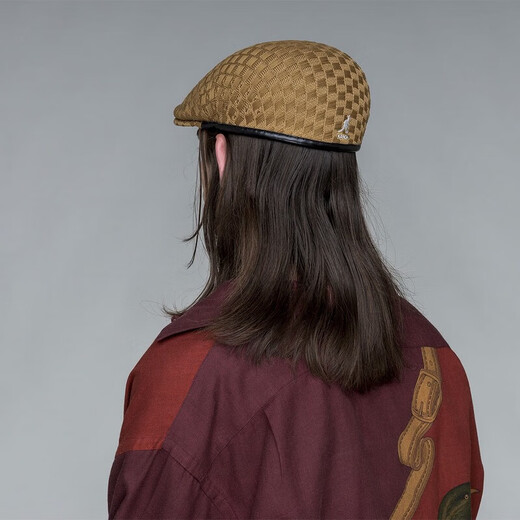 KANGOL autumn and winter beret for men and women, comfortable, warm, breathable, solid color, versatile, simple British retro temperament K3551 Black Black M