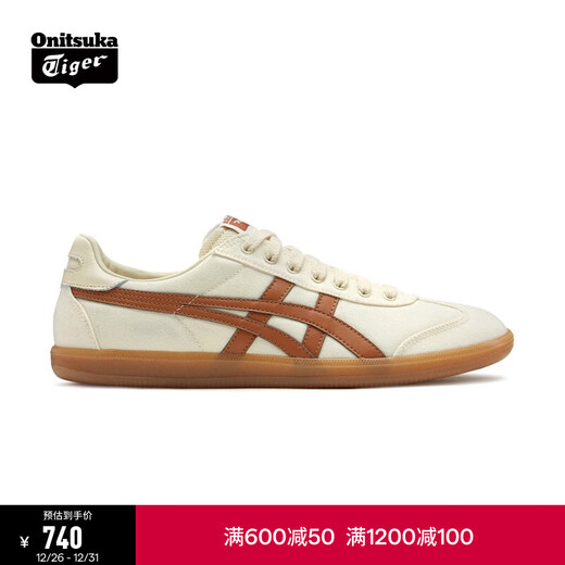 Onitsuka Tiger鬼塚虎板鞋男女复古德训鞋运动休闲男女鞋 TOKUTEN 1183A862 米白色 39