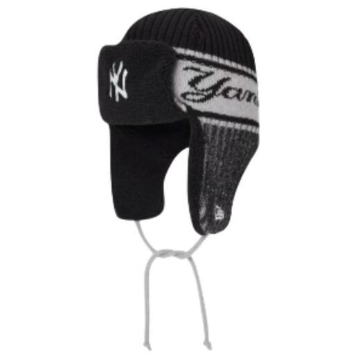 NEW ERAxMLB New York Yankees Acrylic Lei Feng Hat Unisex Couple Style Black Asian Version One Size F