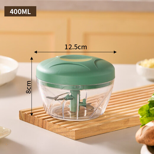 Shijanu new product garlic puller household garlic stirrer multi-functional garlic mincer garlic mince manual small pound 400ml