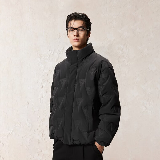 JACK&JONES Men's Winter Down Jacket Business 3D Laminated Heating Lined Stand Collar Casual Loose Jacket 225412057