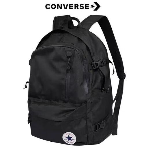 Converse trendy brand backpack men's large capacity junior high school and high school student schoolbag women's simple outdoor sports computer backpack KW- KW-milk white
