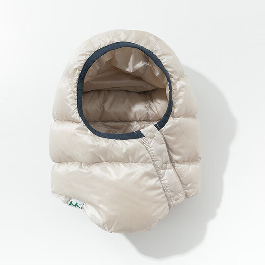 Mipo shopping mall same style winter children's down pullover hat for boys and girls outdoor windproof adjustable warm ear protection hat gray one size