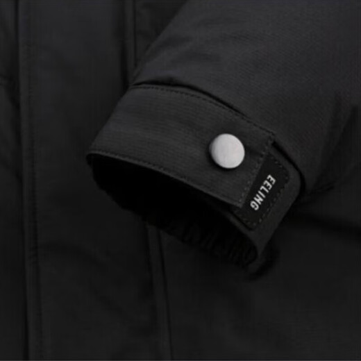 JASONWOOD official luxury high-end brand down jacket men's mid-length winter business middle-aged warm hooded jacket dad wear high-end black ready stock winter XL 180