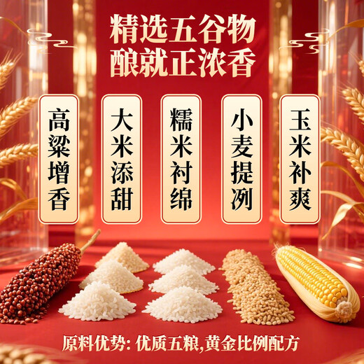Produced by Wuliang Luzhou Wuliangye Co., Ltd. Liquor Luzhou-flavor grain wine, wedding banquet, holiday and New Year's gift, full box, 52 degrees, 500mL, 2 bottles, Tianxia Liquor Zodiac