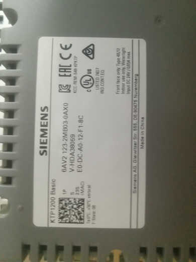 Disassembled 90% new KTP1200 12-inch touch screen, 6AV2 123-2MB03-0AX0