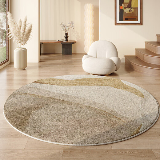 Yusenyi Round Carpet Wabi Sabi Bedroom Living Room Sofa Cream Style Irregular Dressing Table Bedside Cloakroom Chair Floor Mat Y2017 Diameter 180CM