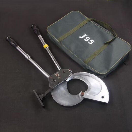 Yusenyi J40J52J75J95 ratchet cable scissors manual cable cutters gear scissors copper and aluminum cable armored scissors J75 cable scissors (high-quality telescopic)