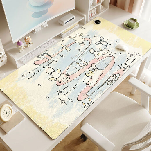 Wing Fantasy Heated Mouse Pad Extra Large Heating Desk Pad Girls Office Computer Desktop Pad Winter Desk Writing Hand Warmer 2 40x90CM Timed Power Off Waterproof Three-speed Temperature Adjustment