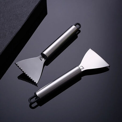 Yong Huan Scale Scale Scraper Material Manual Scale Removal Tool Healthy Fish Scale Scaling丨1 Pack丨Stainless Steel Whole Body