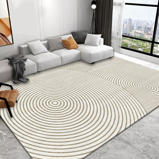 Fantasy carpet living room modern light luxury coffee table rug Nordic sofa home bedside rug floor mat plain pattern 11 140x200 cm