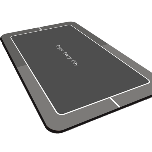 Yong Huan quick-drying soft floor mat door absorbent foot mat bathroom toilet rug NIC DAY water absorbent non-slip 45x70cm larger style