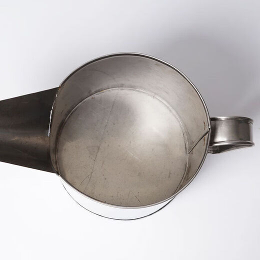 Tuojin cake pouring pot, cake tipped iron kettle tool, hand-made commercial batter funnel, egg liquid dispensing pot, food, food grade 304 stainless steel, capacity about 2.8L