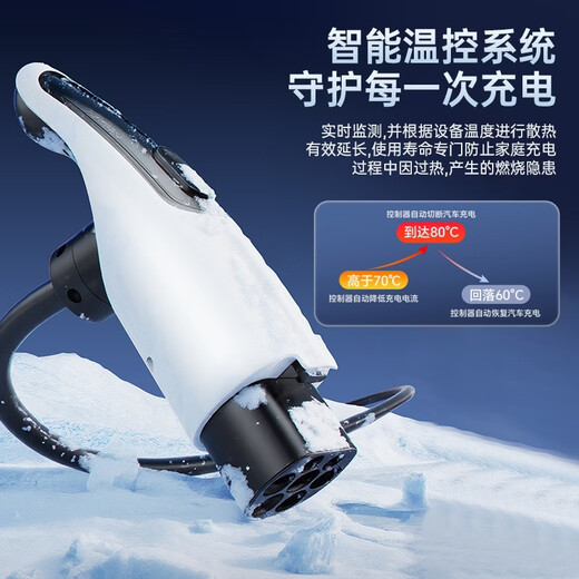 Lingli Power Vehicle Charging 3.5kw New Energy Vehicle Portable Charging Gun is suitable for Xiaopeng Ideal Wuling Car Geely Star Yuanji Krypton Xiaomi su7