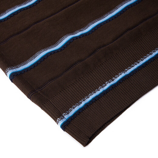 Jiangnan Buyi (JNBY) shopping mall same style 26 spring new wool sweater loose V-neck 5Q2311380 496/blue coffee series S