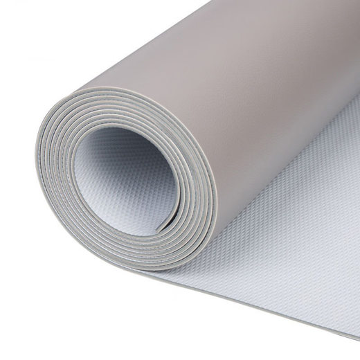 Junyuexi PVC plastic carpet home living room floor mat commercial large area fully paved bedroom bedside waterproof anti-slip room available 1.8mm pure gray solid full plastic anti-slip flame retardant environmentally friendly wear-resistant 2m*2.5m (5 square meters)