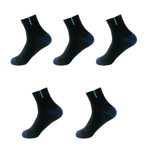 Disposable socks for men 100 pairs of mid-calf socks for autumn and winter sports sweat-absorbent and deodorant thickened Japanese stockings ins trend plus size shield mid-calf style mix and match one size fits all 100 pairs