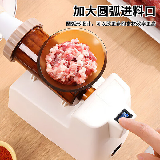 QCSK German electric sausage filling machine household fully automatic sausage filling machine tank sausage sausage casing tool sausage machine 2025 brand new - automatic sausage filling (single shot does not send)