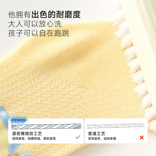 Niduoxiong children's socks boys spring and summer breathable mesh cotton socks boys baby socks six pairs of baby socks summer AS2604 lucky puppy small mesh 6 pairs 1-3 years old (suitable for feet 12-14cm long)