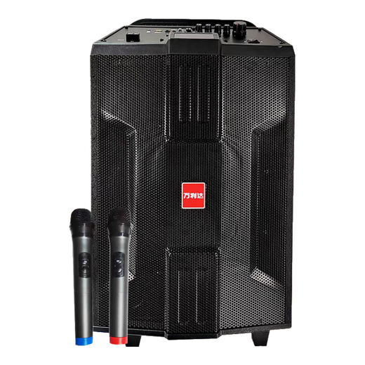 Malata (Malata) M+9047B square dance speaker pull rod audio outdoor electric acoustic guitar bass folk singing instrument speaker 12-inch subwoofer-style speaker outdoor 12-inch free USB flash drive