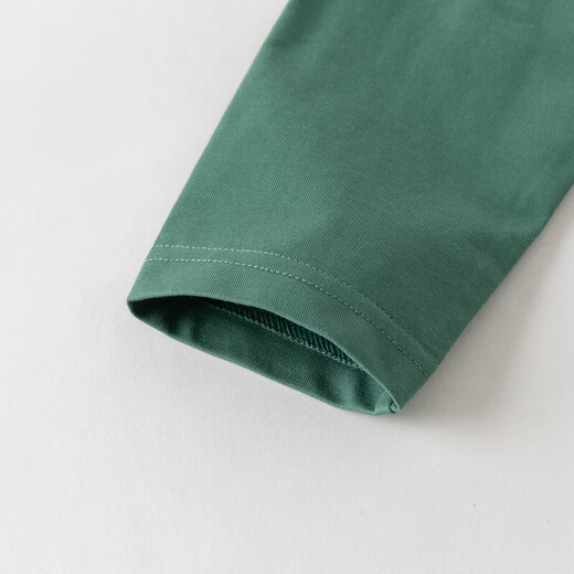 DAVE&BELLA boys' color-blocked T-shirt children's antibacterial cool bottoming shirt spring middle and older children's top