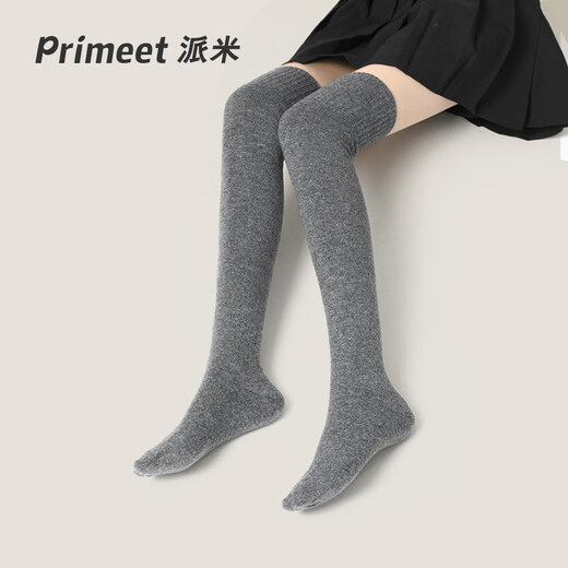 Pami over-the-knee socks for women, autumn and winter stockings, winter heating, thickening, non-slip thigh stockings, coffee-pack, 30% thickened style, 1 pair, one size fits all, 36-39, no pilling, no sticking, no slipping