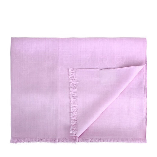 GUCCI Unisex Unisex Scarf Mid-Length Wool Silk Scarf Thin New Year's Valentine's Day Gift 165904-3G646-6900 Light Pink Approximately 180-190cm long Comes with original paper bag