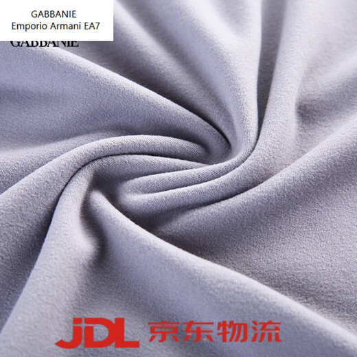 Emporio Armani EA7 Armani long-sleeved T-shirt men's German velvet stand-up collar with spring and autumn new double-sided velvet sweatshirt middle-aged bottoming shirt high collar black 03 L 170