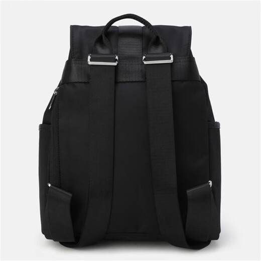 DESCENTE Women's Bag 26 New Women's Mini Backpack Large Capacity Commuting Versatile Computer Bag Student Backpack Black/BLACK