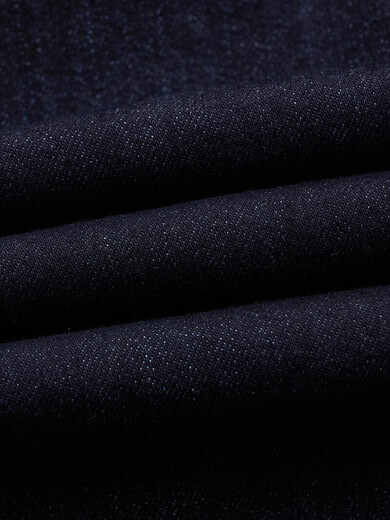 HAZZYS Men's 2025 Autumn and Winter New Jacket Corduroy Collar Plaid Lined Denim Jacket Men ASVZU0CDU14 M170/92A46