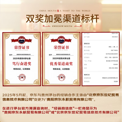 Maotai Feitian Maotai-flavor liquor 53% 500ml*2 double bottle gift box 2025 direct supply from the distillery