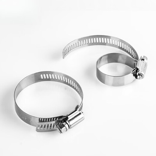 You can order a whole package of 304 stainless steel clamps, throat hoops, quick-installation gas pipe buckles, strong live hoops, fixed pipe clamps, 78-101mm (diameter * 50 pieces