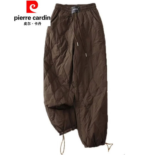 Pierre Cardin Northeast minus 40 degree cold-proof down cotton pants for women 2025 new winter outer wear thickened warm ski pants black (this year's popular pants/large size fat mm/small people/pear-shaped M