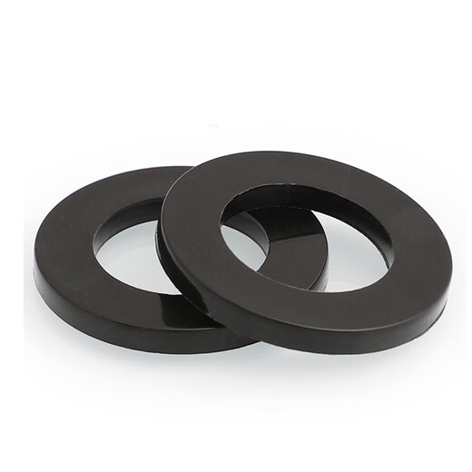 Xu ordered black nylon gasket, plastic flat gasket, flat washer, insulating flat gasket, high temperature resistant plastic gasket M2-M M2*5*1.0 (200 pieces)