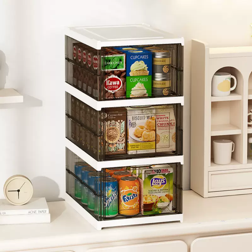 Yusenyi installation-free thickened shoe rack foldable storage box wall transparent shoe cabinet dustproof all-in-one force plastic acrylic shoe box one layer of transparent gray one layer of transparent gray 26x35x19.5cm 26 pieces 26x35x19.5cm