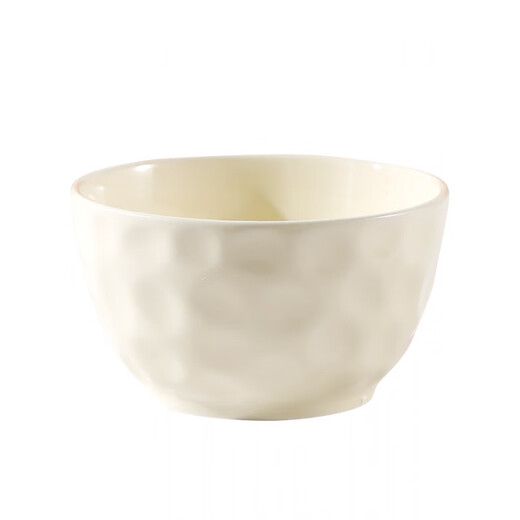 Tuojin bowl household ceramic rice bowl tableware soup bowl instant noodle bowl household stone pattern creative personality 2026 new bowl 4.75-inch stone pattern milk white bowl 4 pieces can be put into the disinfection cabinet