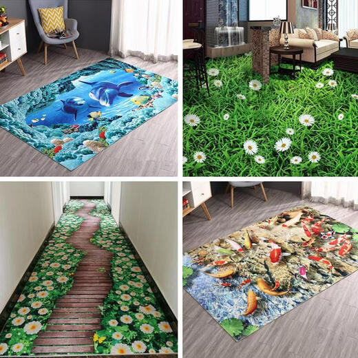 Fantasy Girl Heart Pink Carpet for Bedroom Machine Washable Rectangular Blended Floor Mat Living Room Foyer Household Carpet A+ Fortune Deer 3D 50x160 cm Promotion