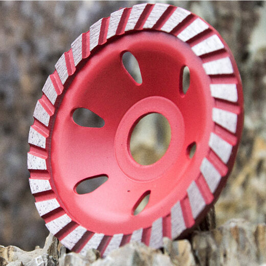 Little Bee 100mm diamond grinding disc 80 bowl grinding disc concrete grinding disc stone cement wall floor grinding disc Little Bee 100mm diameter chrysanthemum bowl grinding disc light cyan